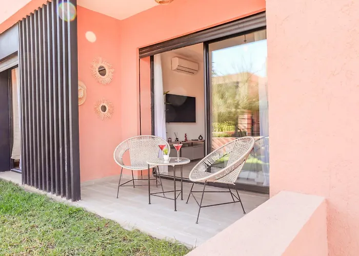 Lina Cosy - Clim, Wifi, Jardin A 10Min De L\'Aeroport