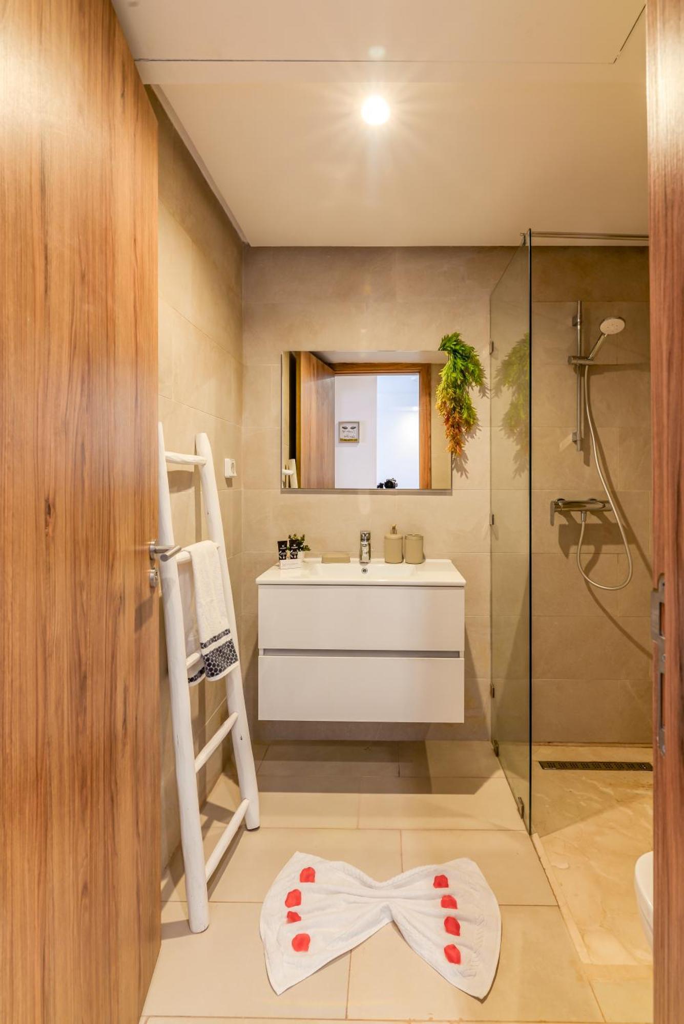 Apartamento Lina Cosy - Clim, Wifi, Jardin A 10min De L'aeroport Marraquexe