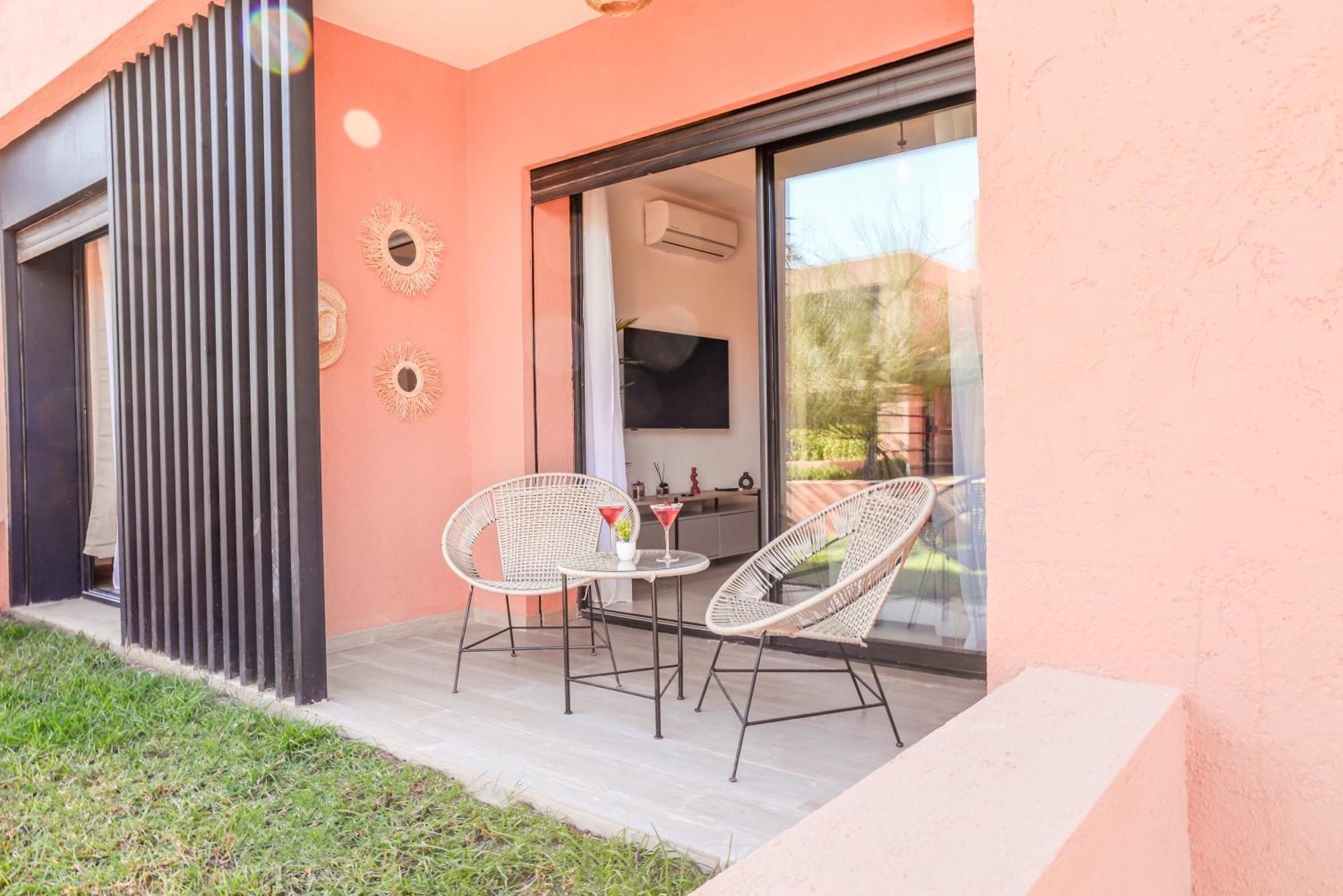 Lina Cosy - Clim, Wifi, Jardin A 10min De L'aeroport * Marraquexe